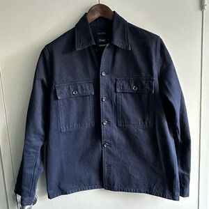 Drake’s Navy Field Utility Jacket